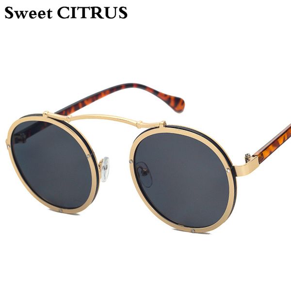 sweet citrus vintage big round steampunk sunglasses men brand metal punk sun glasses for women driving, White;black
sweet citrus vintage big round steampunk sunglasses men brand metal punk sun glasses for women driving, White;black