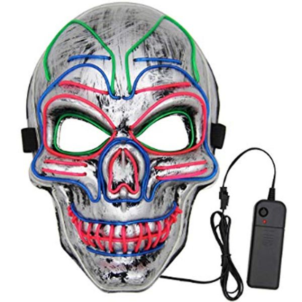new halloween mask led light up scary mask for festival cosplay halloween masquerade costume parties silver
new halloween mask led light up scary mask for festival cosplay halloween masquerade costume parties silver