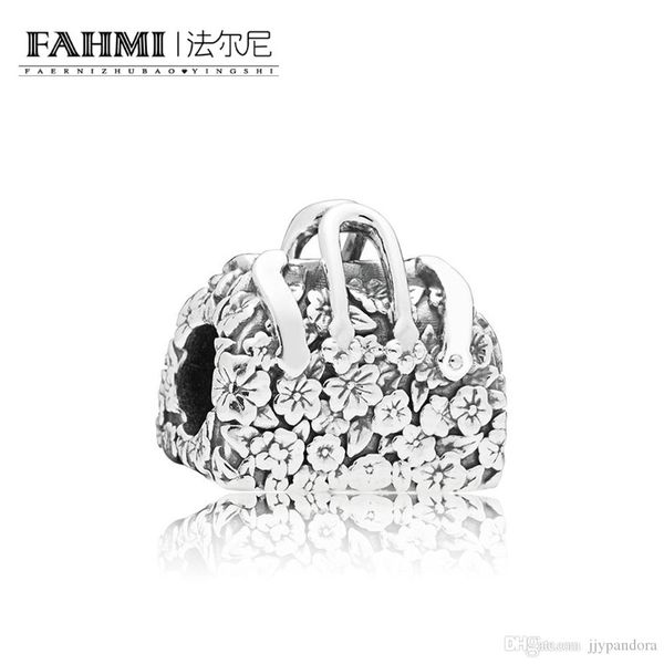 hywo 100% 925 sterling silver 797506 flower bag charm beaded original jewelry women's wedding holiday charming gift, Black
hywo 100% 925 sterling silver 797506 flower bag charm beaded original jewelry women's wedding holiday charming gift, Black