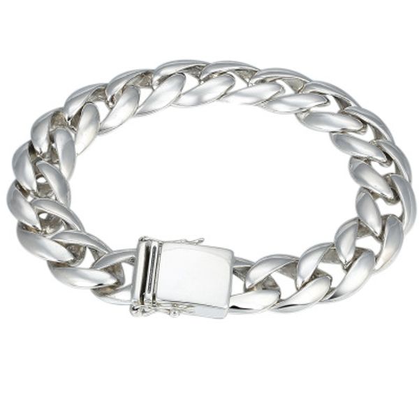 925 sterling silver men survival name friendship bracelet bangle jewelry smooth 13mm width bracelet, Black
925 sterling silver men survival name friendship bracelet bangle jewelry smooth 13mm width bracelet, Black