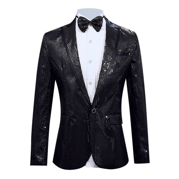 sequin men blazer hombre terno masculino host show party jacket coat & bow tie men suit d90514, White;black
sequin men blazer hombre terno masculino host show party jacket coat & bow tie men suit d90514, White;black