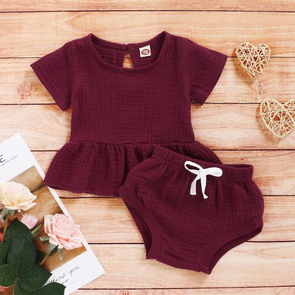 ishowtienda summer t-shirt+short pants baby girls solid cotton clothing sets clothes set outfits bebes suits 6m to 24m may.06, White
ishowtienda summer t-shirt+short pants baby girls solid cotton clothing sets clothes set outfits bebes suits 6m to 24m may.06, White
