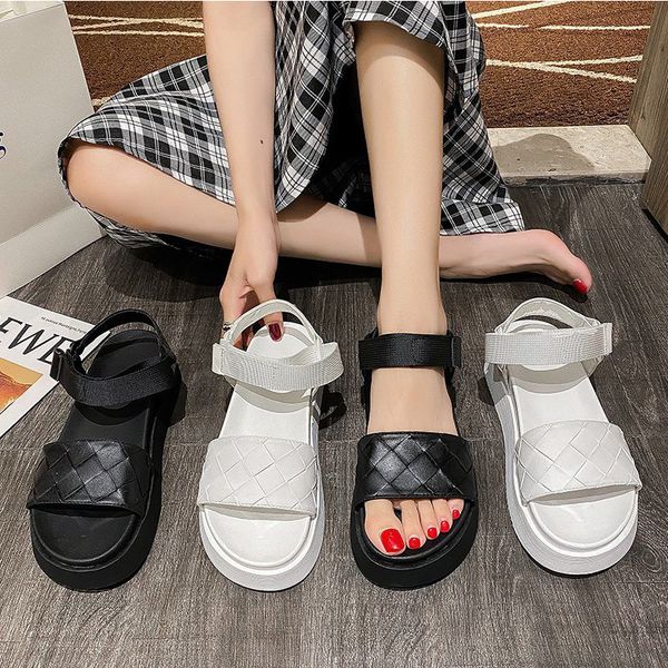 black white platform sandals women shoes summer fashion designer leather chunky beach sandals 2020 casual flat shoes women
black white platform sandals women shoes summer fashion designer leather chunky beach sandals 2020 casual flat shoes women