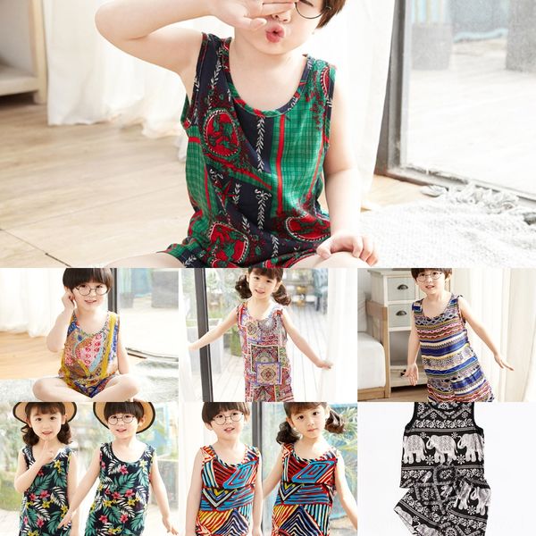 children's vest summer vest shorts silk suit children's cotton silk boys' sleeveless thin boys' and girls' shorts o
children's vest summer vest shorts silk suit children's cotton silk boys' sleeveless thin boys' and girls' shorts o