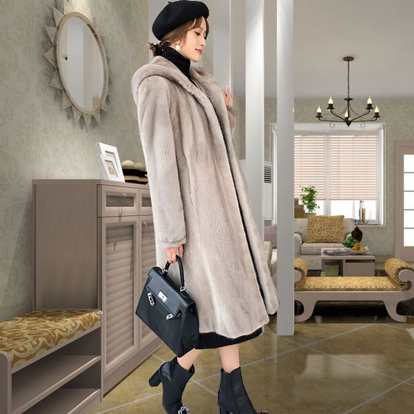 new womens coat luxury hooded warm plus size 5xl outerwear boutique fashion women thick long plush fur coat, Black
new womens coat luxury hooded warm plus size 5xl outerwear boutique fashion women thick long plush fur coat, Black