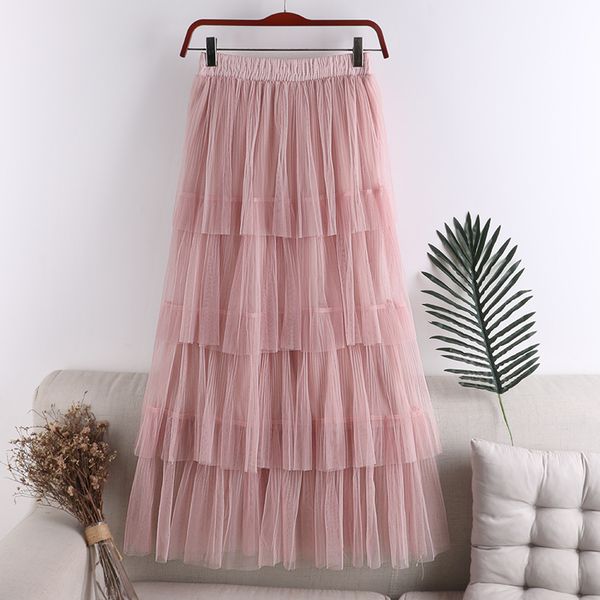 summer holiday beach skirts womens 2020 new sweet mesh high waist slim long skirt patchwork tulle cake skirts jupe femme, Black
summer holiday beach skirts womens 2020 new sweet mesh high waist slim long skirt patchwork tulle cake skirts jupe femme, Black