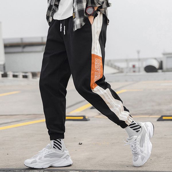 new men hip hop harem pants casual loose pants men's splicing feet fashion trousers male clothes streetwear a1021 h, Black
new men hip hop harem pants casual loose pants men's splicing feet fashion trousers male clothes streetwear a1021 h, Black