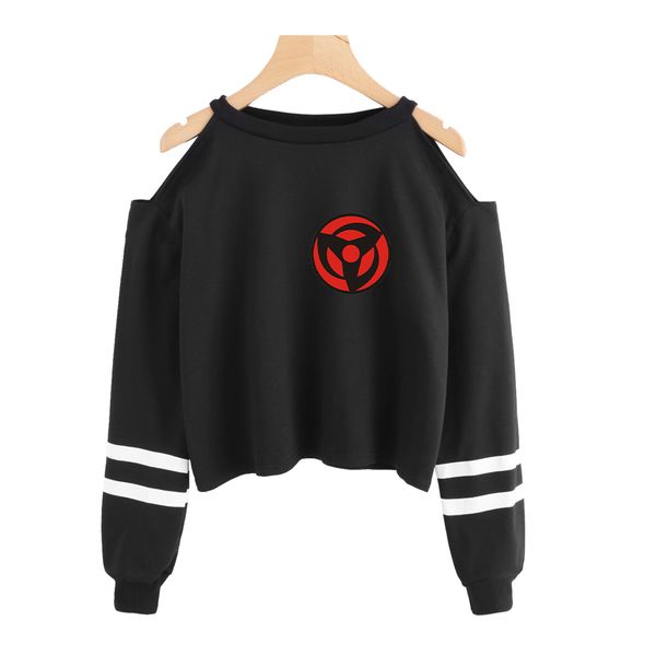naruto fashion cropped sweatshirt women off shoulder long sleeve sweatshirts 2019 casual harajuku streetwear clothes, Black
naruto fashion cropped sweatshirt women off shoulder long sleeve sweatshirts 2019 casual harajuku streetwear clothes, Black