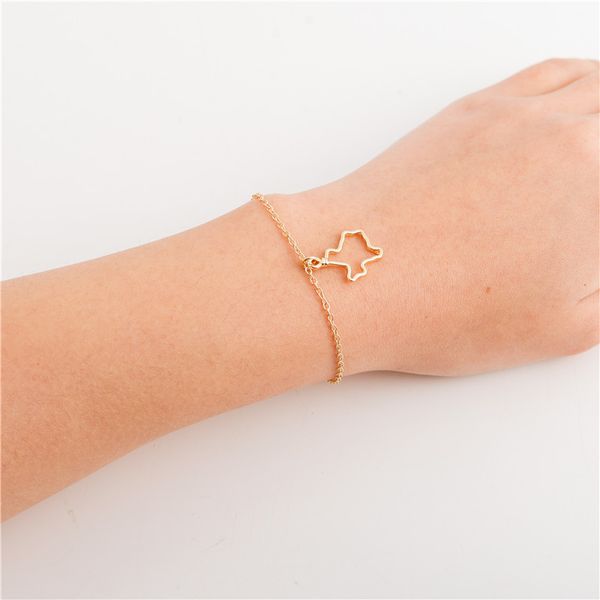 5pcs small state of texas map bracelet simple hollow outline texan american usa hometown tx state charm chain bracelets for women, Golden;silver
5pcs small state of texas map bracelet simple hollow outline texan american usa hometown tx state charm chain bracelets for women, Golden;silver
