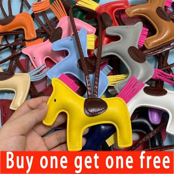 personalized custom tag designer keychain bag accessories brand pony pendant decoration pu leather small objects, Black
personalized custom tag designer keychain bag accessories brand pony pendant decoration pu leather small objects, Black