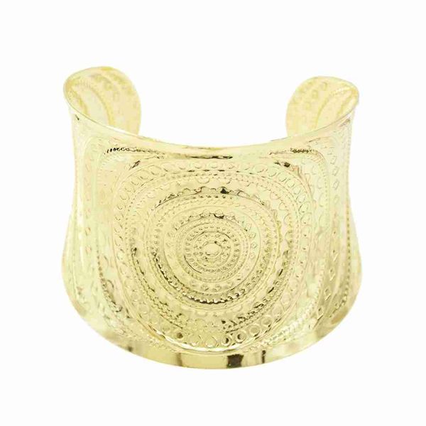 2-color fashion unique carved metal bracelet, female personality jewelry accessories, Black
2-color fashion unique carved metal bracelet, female personality jewelry accessories, Black
