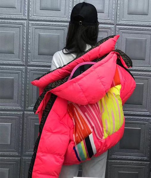 2020 fashion women winter jacket double sided wear coat zipper hooded down jacket f printing thickening embroidery down jackets selling, Black
2020 fashion women winter jacket double sided wear coat zipper hooded down jacket f printing thickening embroidery down jackets selling, Black