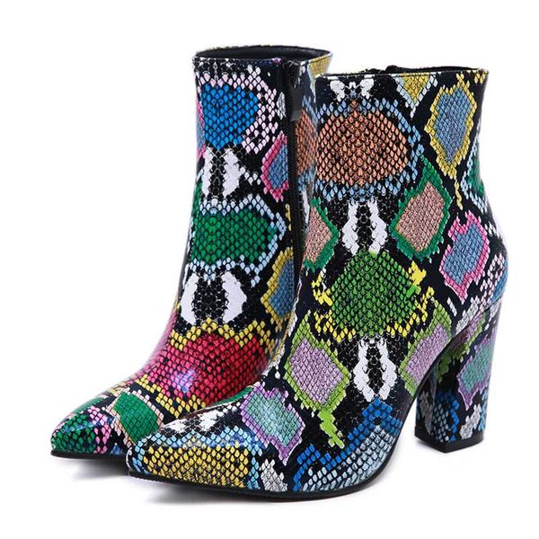 mwctdu 2019 new women ankle boots fashion green snake grain booties winter female pointed toe high heels ladies zip boots shoes, Black
mwctdu 2019 new women ankle boots fashion green snake grain booties winter female pointed toe high heels ladies zip boots shoes, Black