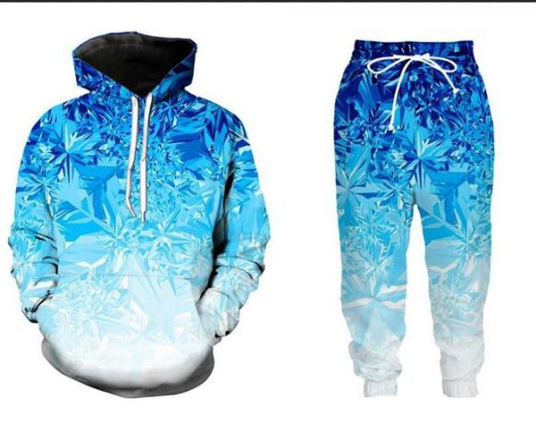 new men/womens blue snowflake funny 3d print fashion tracksuits crewneck hip hop sweatshirt and pants 2 pcs set hoodies tz060, Gray
new men/womens blue snowflake funny 3d print fashion tracksuits crewneck hip hop sweatshirt and pants 2 pcs set hoodies tz060, Gray