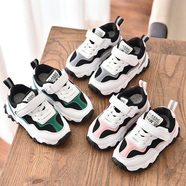 children sports shoes boys sneakers running girls casual shoes kids sneaker spring autumn new damping slip breathable flat, Black;red
children sports shoes boys sneakers running girls casual shoes kids sneaker spring autumn new damping slip breathable flat, Black;red