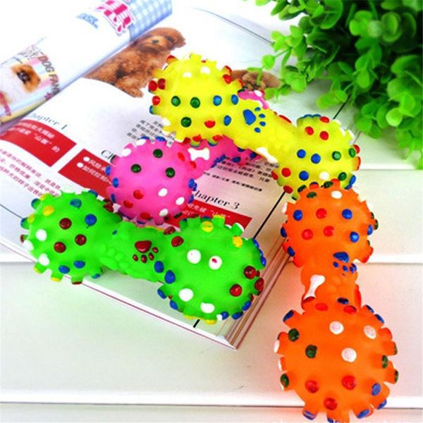 2019 dog toys colorful dotted dumbbell shaped dog toys squeeze squeaky faux bone pet chew toys for dogs
2019 dog toys colorful dotted dumbbell shaped dog toys squeeze squeaky faux bone pet chew toys for dogs
