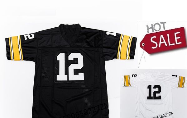 mens ncaa 1979 #12 terry bradshaw football jersey white black home away jerseys retro star embroidered throwback american football shirts
mens ncaa 1979 #12 terry bradshaw football jersey white black home away jerseys retro star embroidered throwback american football shirts