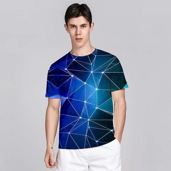 2020 new men's summer round neck design short t shirt 3d digital printing starry universe geometric pattern young people's loose, White;black
2020 new men's summer round neck design short t shirt 3d digital printing starry universe geometric pattern young people's loose, White;black
