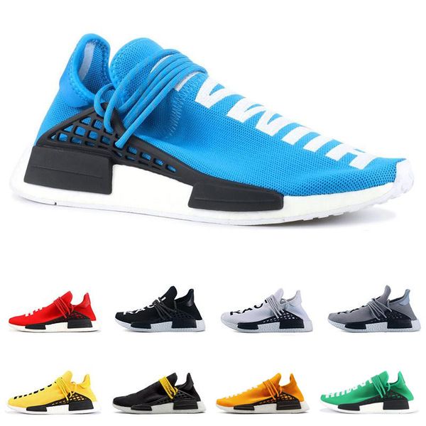 2019 pw human race pharrell williams men women running shoes yellow red blue black white mens trainer comfortable sports sneakers, White;red
2019 pw human race pharrell williams men women running shoes yellow red blue black white mens trainer comfortable sports sneakers, White;red