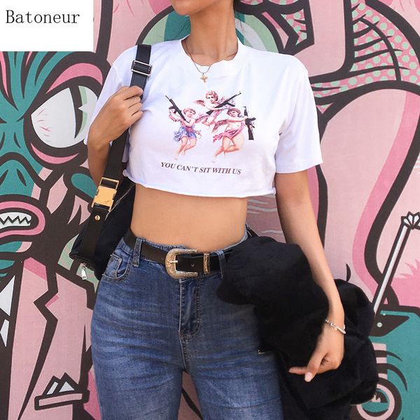 woman little angel print t-shirt summer fashion o-neck short sleeve ladies casual loose t-shirt 2019 new arrival, White
woman little angel print t-shirt summer fashion o-neck short sleeve ladies casual loose t-shirt 2019 new arrival, White