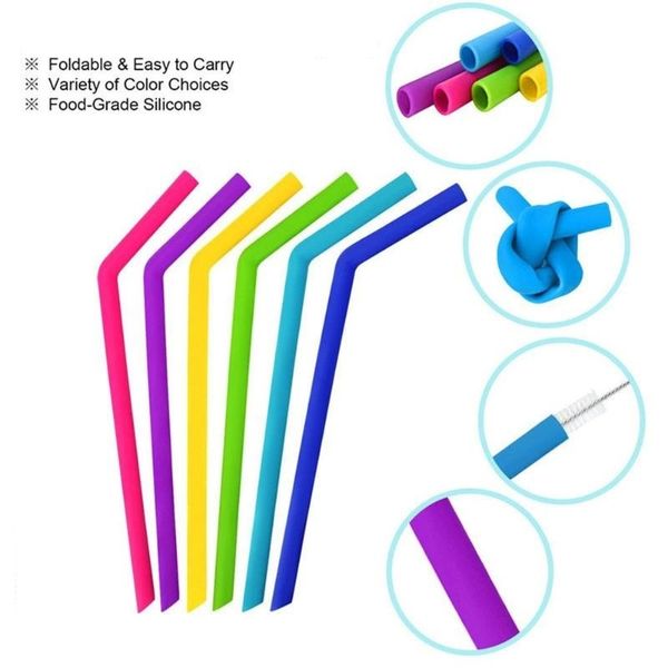 300pcs 25.5cm lenght silica gel drinking straw grade straw for children recycleable bent dia.6.8mm
300pcs 25.5cm lenght silica gel drinking straw grade straw for children recycleable bent dia.6.8mm