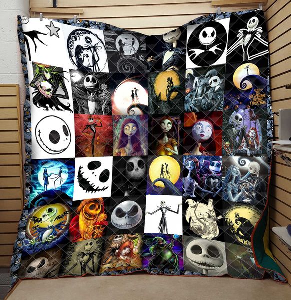 nightmare christmas quilt printed by 3d digital printing cotton summer cool quilt air conditioner washed by water factory
nightmare christmas quilt printed by 3d digital printing cotton summer cool quilt air conditioner washed by water factory