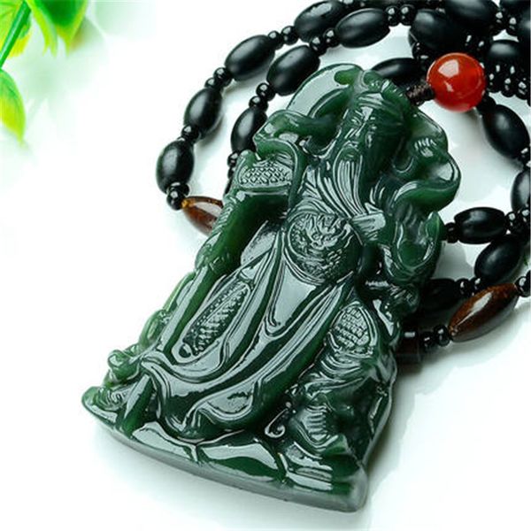 certificate super natural xinjiang gr jade carven guanyu pendant amulet necklace buddha sling jewelry gift with box, Silver
certificate super natural xinjiang gr jade carven guanyu pendant amulet necklace buddha sling jewelry gift with box, Silver