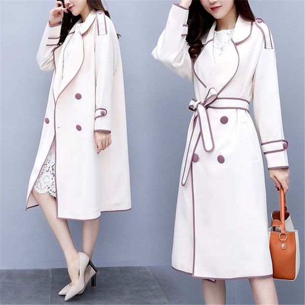fashion 2019 spring autumn trench coats for women double-breasted belt overcoats female long trench coat outerwear n963, Tan;black
fashion 2019 spring autumn trench coats for women double-breasted belt overcoats female long trench coat outerwear n963, Tan;black