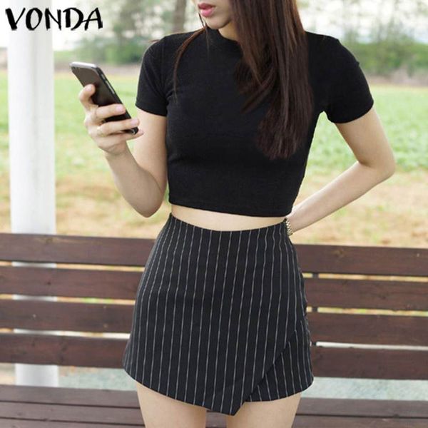 women's blouses & shirts vonda women short sleeve tight party and ladies 2021 summer vintage solid color plus size blusas, White
women's blouses & shirts vonda women short sleeve tight party and ladies 2021 summer vintage solid color plus size blusas, White