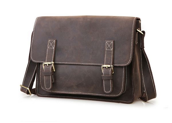 retro crazy horse genuine leather men bag men's leather bag men messenger bags shoulder crossbody bags man handbag briefcase
retro crazy horse genuine leather men bag men's leather bag men messenger bags shoulder crossbody bags man handbag briefcase