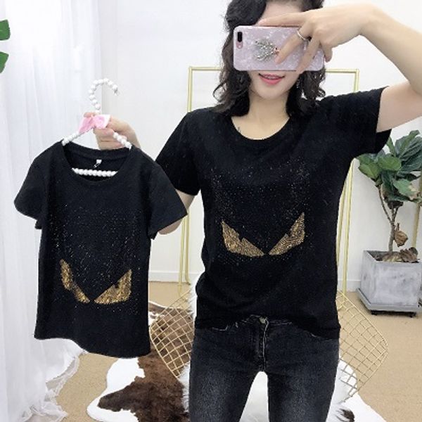 2020 летний женщин новые моды алмазный печати тенниска смешные глаза пару с короткими рукавами футболки мужской размер s-4xl, White
2020 летний женщин новые моды алмазный печати тенниска смешные глаза пару с короткими рукавами футболки мужской размер s-4xl, White