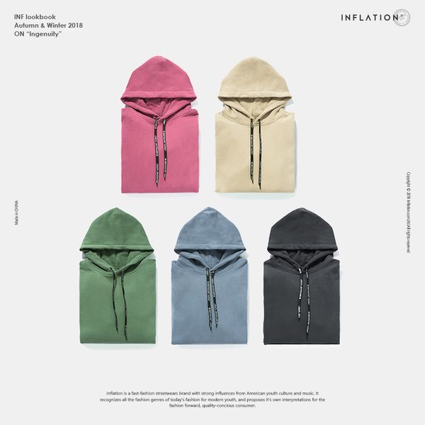 inflation 2020 autumn winter new men women hip hop streetwear pullover solid cotton hoodie brand clothing hooded 8777w, Black
inflation 2020 autumn winter new men women hip hop streetwear pullover solid cotton hoodie brand clothing hooded 8777w, Black