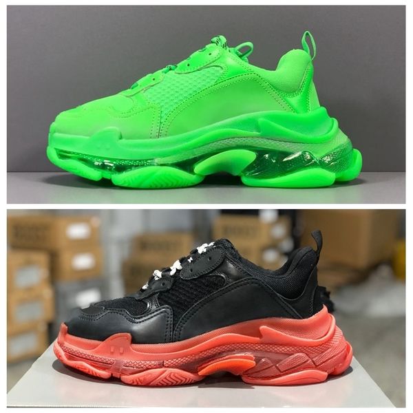 green red black triple s clear sole sneakers 2019 new mens dad shoes for women men triple-s sneakers designer shoes trainer
green red black triple s clear sole sneakers 2019 new mens dad shoes for women men triple-s sneakers designer shoes trainer