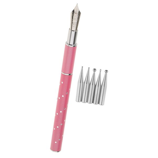 из нержавеющей стали diy ногтей дизайн живопись pen расставить точка карандаш кисть комплект для салон инструменты для маникюра с 5 головкам
из нержавеющей стали diy ногтей дизайн живопись pen расставить точка карандаш кисть комплект для салон инструменты для маникюра с 5 головкам