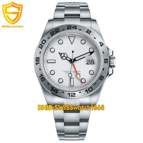 new mens watches explorer ii 216570 mechanical automatic watch men gmt dial auto date full stainless steel case wristwatches montre de luxe, Slivery;brown
new mens watches explorer ii 216570 mechanical automatic watch men gmt dial auto date full stainless steel case wristwatches montre de luxe, Slivery;brown