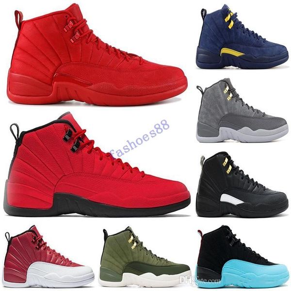 2020 red 12 12s basketball shoes luxury men bulls michigan the master black white gamma blue mens trainer sports sneakers size 40-47
2020 red 12 12s basketball shoes luxury men bulls michigan the master black white gamma blue mens trainer sports sneakers size 40-47