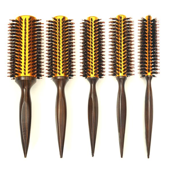 5pcs/set 5 sizes sharp tail boar bristle hair roller combs aluminium tube woolden handle anti-static hair curling hairbrush 1313, Silver
5pcs/set 5 sizes sharp tail boar bristle hair roller combs aluminium tube woolden handle anti-static hair curling hairbrush 1313, Silver
