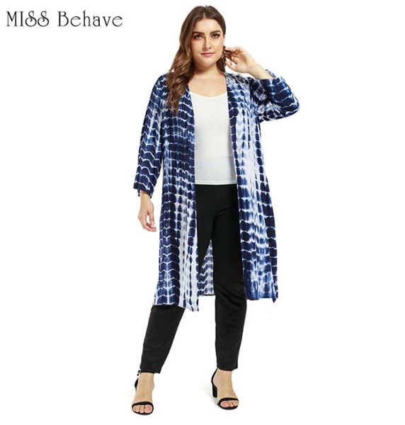 amazon 2019 fat mm european and american large women's autumn new mid long sleeve cardigan rayon tie dye coat, Black
amazon 2019 fat mm european and american large women's autumn new mid long sleeve cardigan rayon tie dye coat, Black