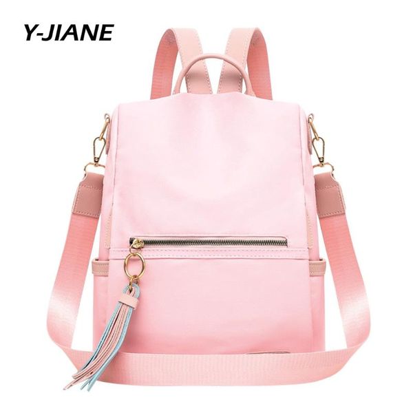 ladies pink solid backpack luxury water proof multi-funtion shoulder bag designer fashion 2020 new lapbackpack bolsa#g3
ladies pink solid backpack luxury water proof multi-funtion shoulder bag designer fashion 2020 new lapbackpack bolsa#g3