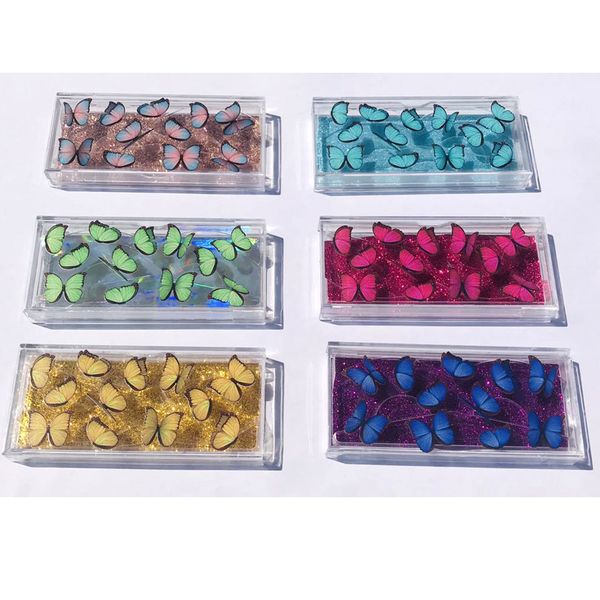 new 50 pcs butterfly print acrylic 25mm false eyelashes packaging box lash boxes fake 3d mink lashes case empty custom logo
new 50 pcs butterfly print acrylic 25mm false eyelashes packaging box lash boxes fake 3d mink lashes case empty custom logo