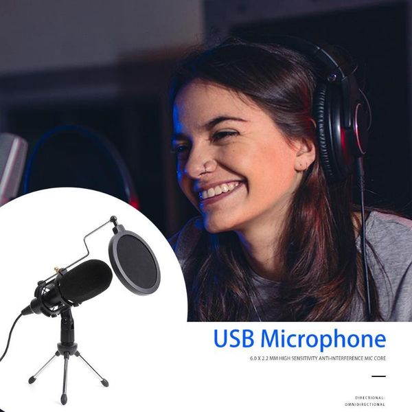 microphone condenser usb microphone studio mic with folding stand tripod filter sponge for ps4 game computer
microphone condenser usb microphone studio mic with folding stand tripod filter sponge for ps4 game computer