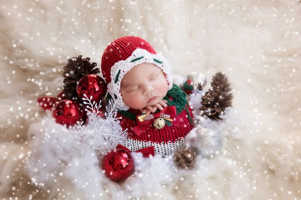 new christmas style sleeping bag hat red and white striped bells newborn pgraphy props studio p winter theme, Yellow