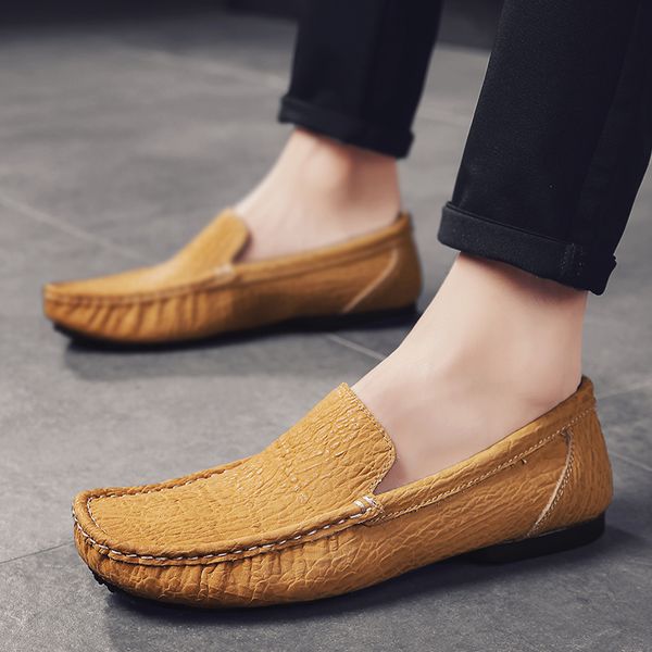 crocodile mens formal shoes fashion casual male loafers driving shoes men moccasins leather dress slipon loafers male, Black
crocodile mens formal shoes fashion casual male loafers driving shoes men moccasins leather dress slipon loafers male, Black