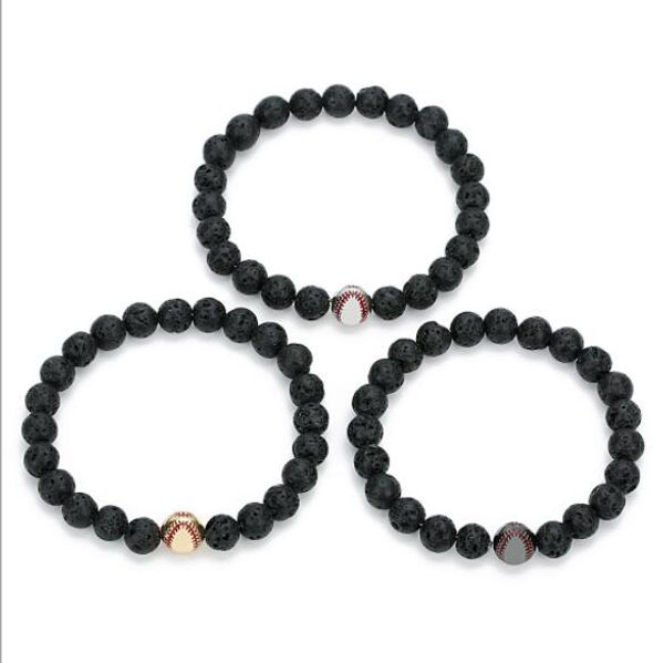 Медный Бейсбольный Мяч Подвески Браслет 8 ММ Черный Бусина Лавы Браслет Вулкан DIY
Медный Бейсбольный Мяч Подвески Браслет 8 ММ Черный Бусина Лавы Браслет Вулкан DIY