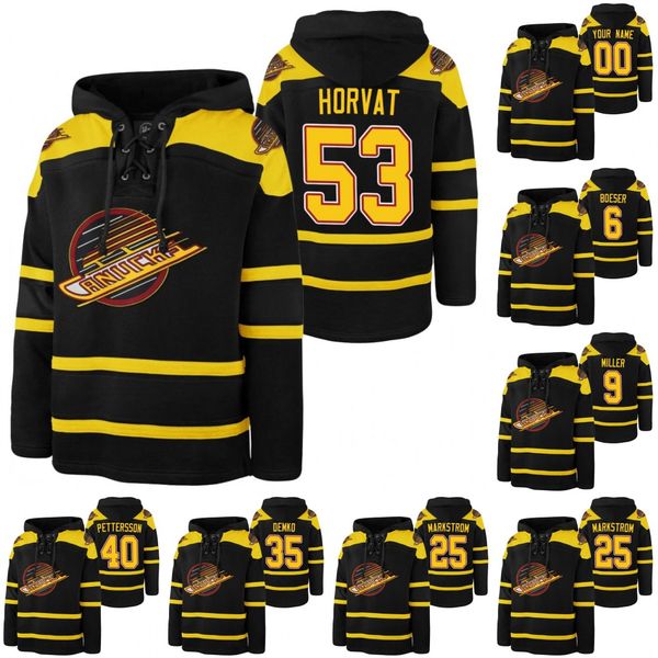 53 bo horvat 40 elias pettersson 9 j. t. miller 35 thatcher demko 25 jacob markstrom 6 brock boeser vancouver canucks hockey hoodie, Black;red
53 bo horvat 40 elias pettersson 9 j. t. miller 35 thatcher demko 25 jacob markstrom 6 brock boeser vancouver canucks hockey hoodie, Black;red