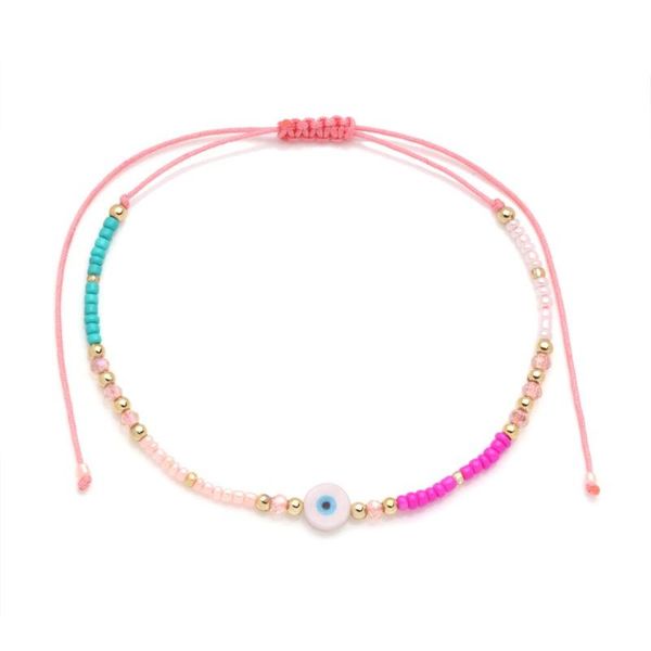 white shells round evil eye glass seed beads anklet women men cowrie seashell greek eye string braided summer beach jewelry gift, Red;blue 
white shells round evil eye glass seed beads anklet women men cowrie seashell greek eye string braided summer beach jewelry gift, Red;blue