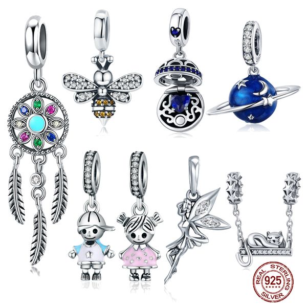 925 sterling silver charmss fit original pandora bracelets necklaces secret planet moon star pendant blue ename jewelry
925 sterling silver charmss fit original pandora bracelets necklaces secret planet moon star pendant blue ename jewelry