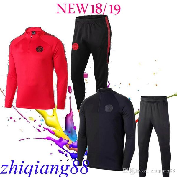 new 2018 paris training suit 2018 2019 psg soccer tracksuit sets jacket mbappe verratt cavani pogba football training suit, Black
new 2018 paris training suit 2018 2019 psg soccer tracksuit sets jacket mbappe verratt cavani pogba football training suit, Black