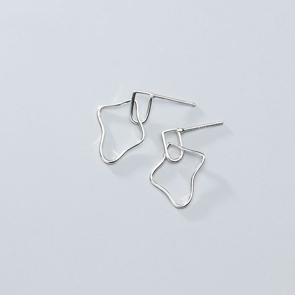 925 sterling silver double square geometry stud earrings for women girls fashion sterling-silver-jewelry brincos, Golden;silver
925 sterling silver double square geometry stud earrings for women girls fashion sterling-silver-jewelry brincos, Golden;silver