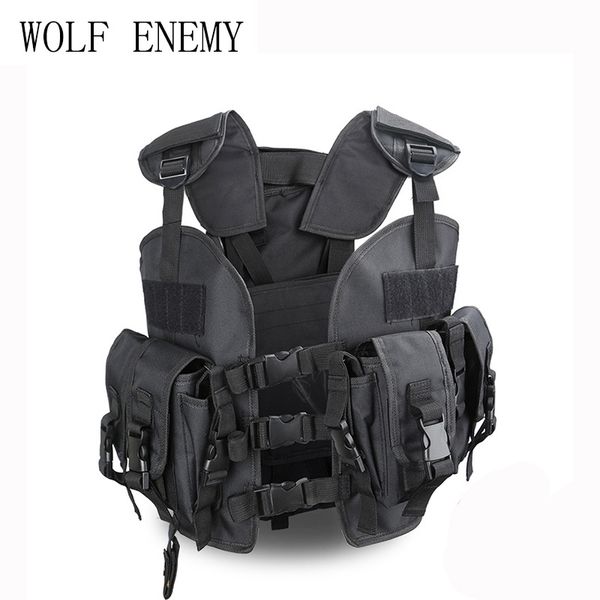 97 navy seal tactical cs army tactical vest green black woodland color, Camo;black
97 navy seal tactical cs army tactical vest green black woodland color, Camo;black